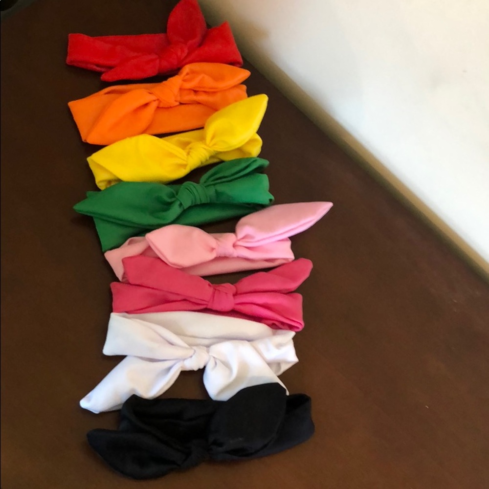 8 infant/toddler headbands